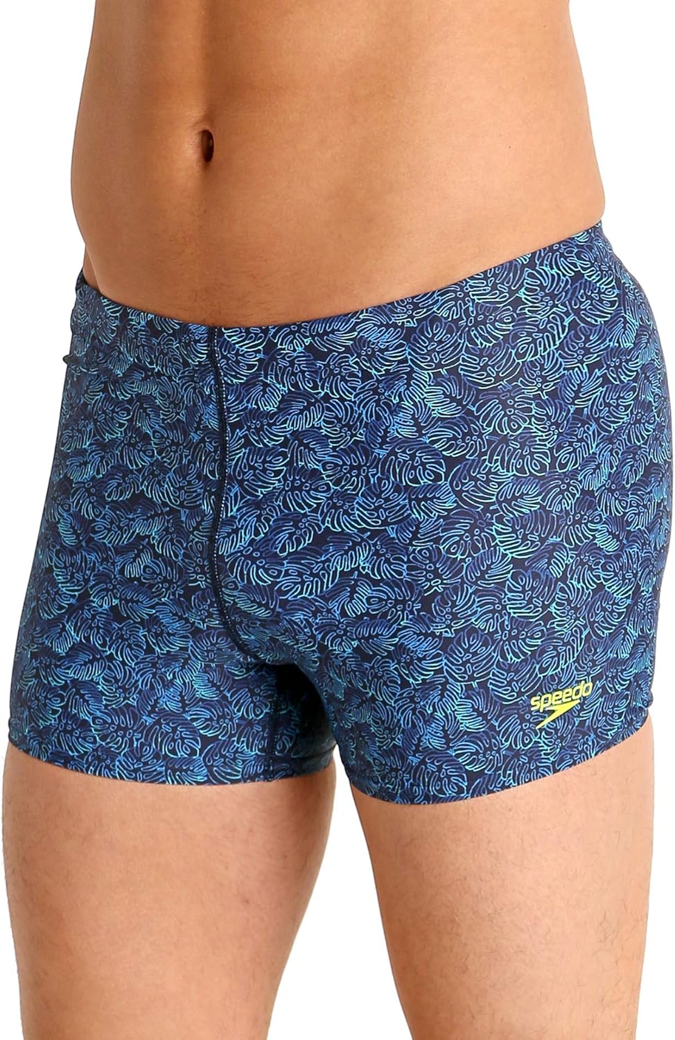 Speedo Mens Swimsuit Square Leg Splice