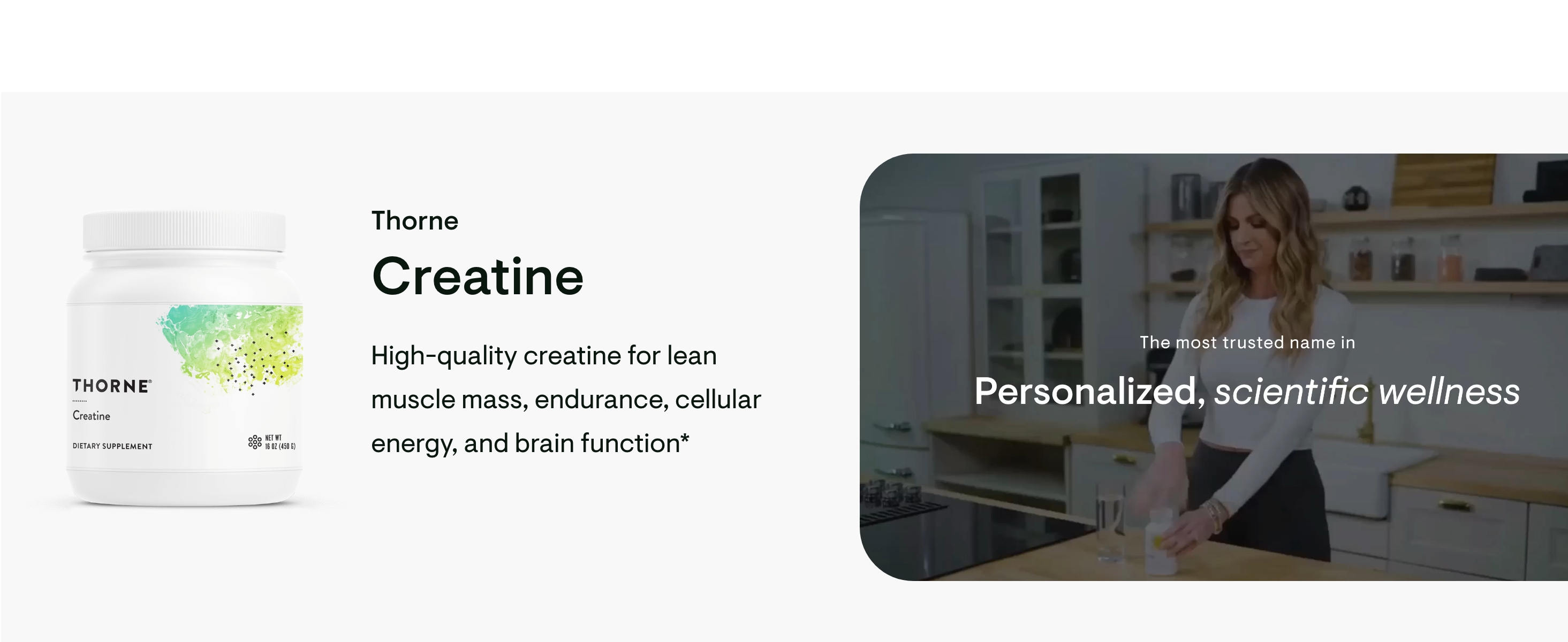Thorne Creatine Review [currentyear]: Is Thorne Creatine Monohydrate