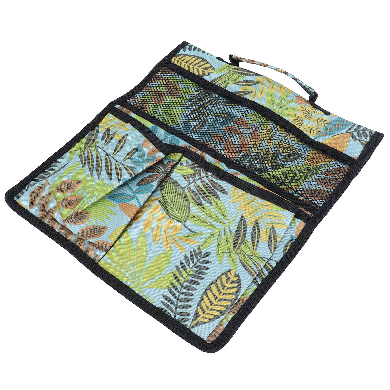 Generic Tool Tote, Garden Tool Tote Bag 600D Oxford Material Handle Design Hanging on with Nylon Buckle for Kneeling Bench Cart for Women for Gardeners