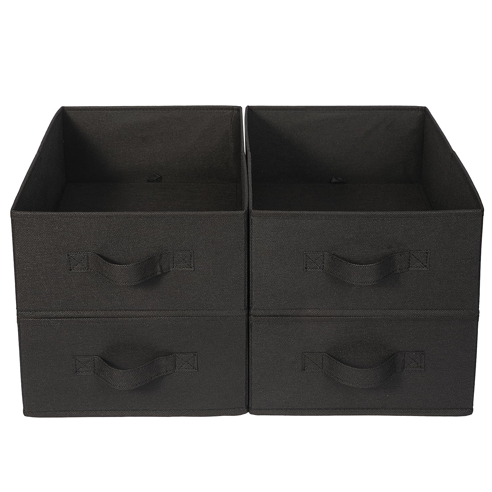 JAKAGO Wardrobe Storage Organiser 4 Pack,Foldable Superior Clothes Drawer Organisers 39 x 29 x 14 cm