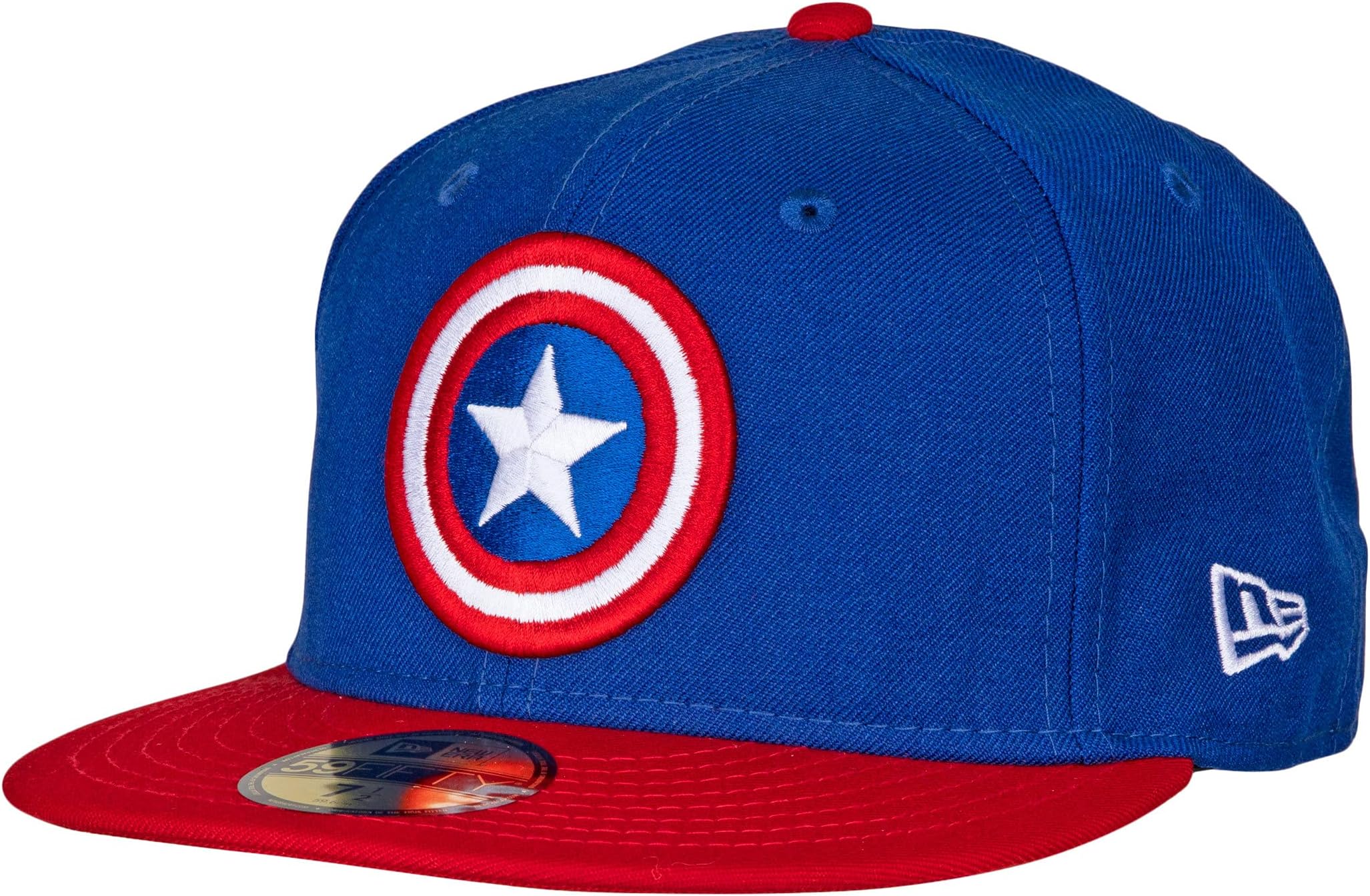 Captain America Shield Blue 59Fifty Cap- 7 1/8