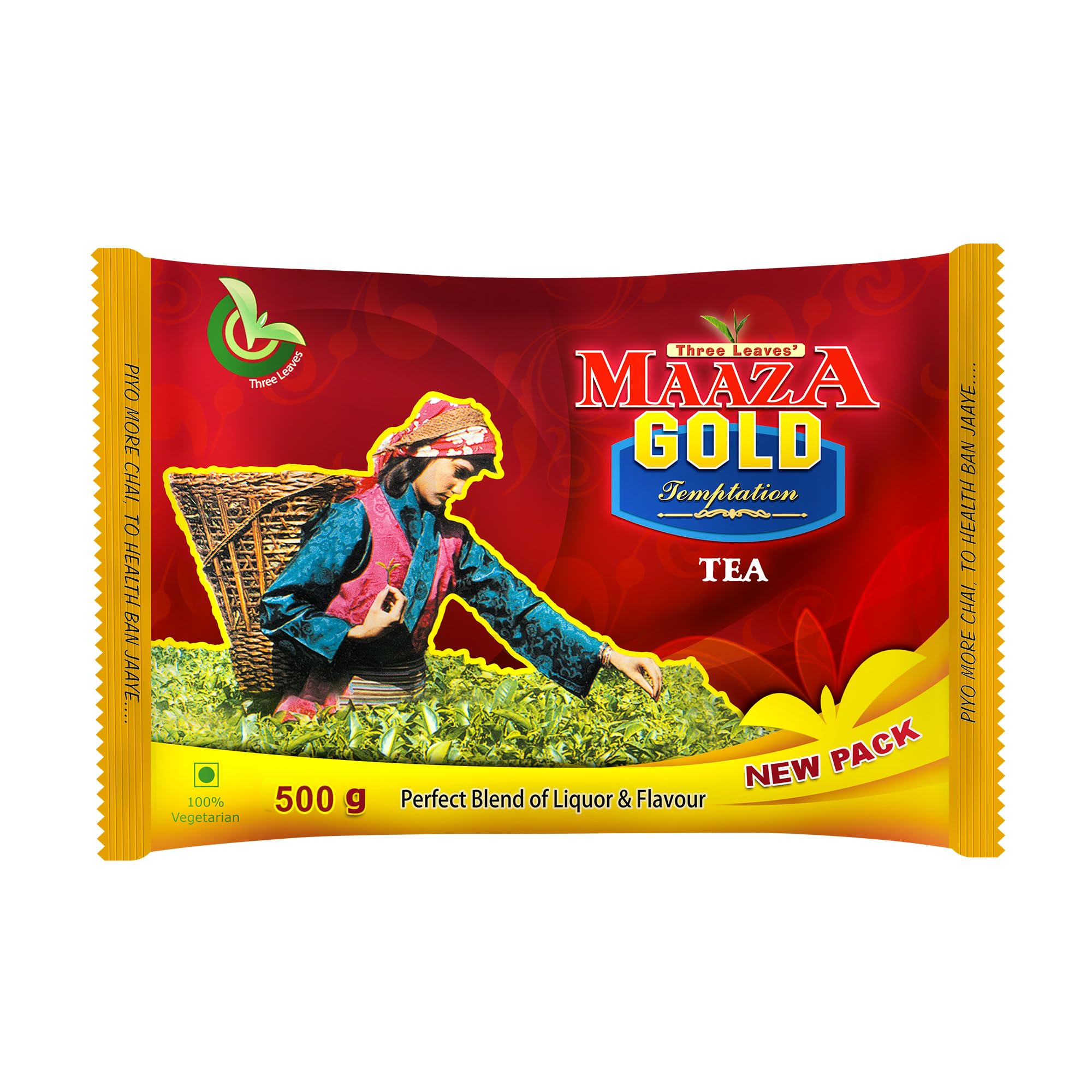 Maaza Gold Tea | Assam Teas with Gently Rolled Aromatic Long Loose Leaves | Rich & Aromatic Chai | Black Tea | 500 gm (B0B68Y6J4T) Amazon Price History, Amazon Price Tracker