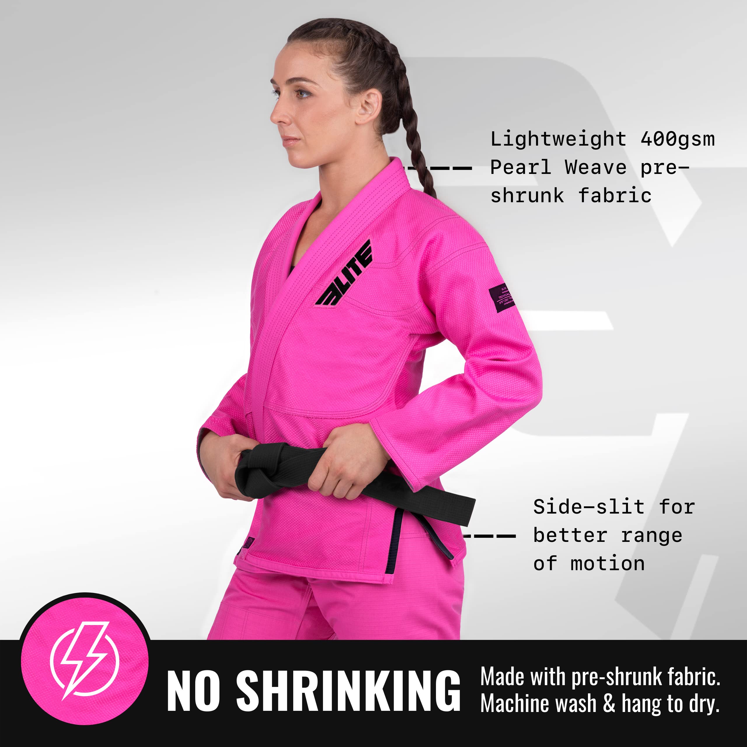 Women's BJJ GI - IBJJF Approved Ultra-Light Jiu-Jitsu Uniform For Women & Girls