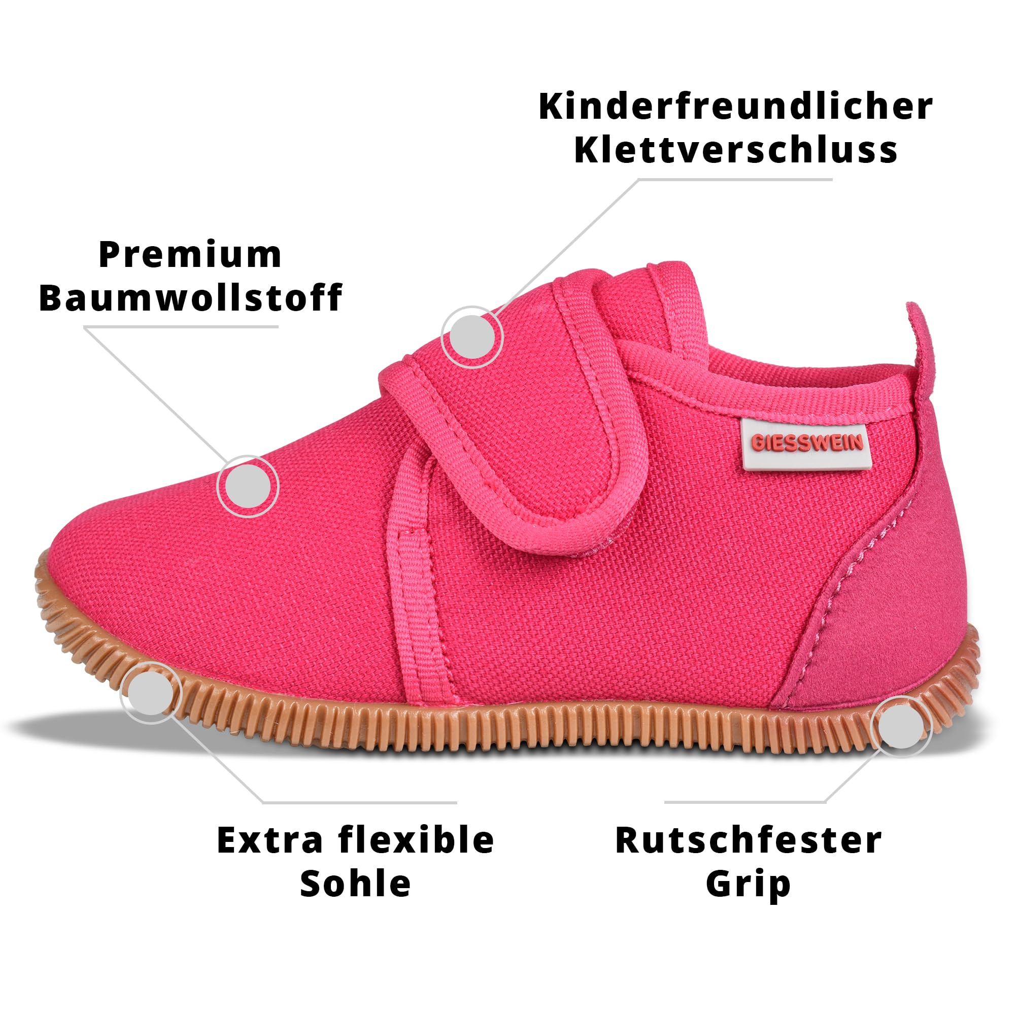Giesswein Strass - Slim Fit, Pantoufles Hautes Mixte Enfant