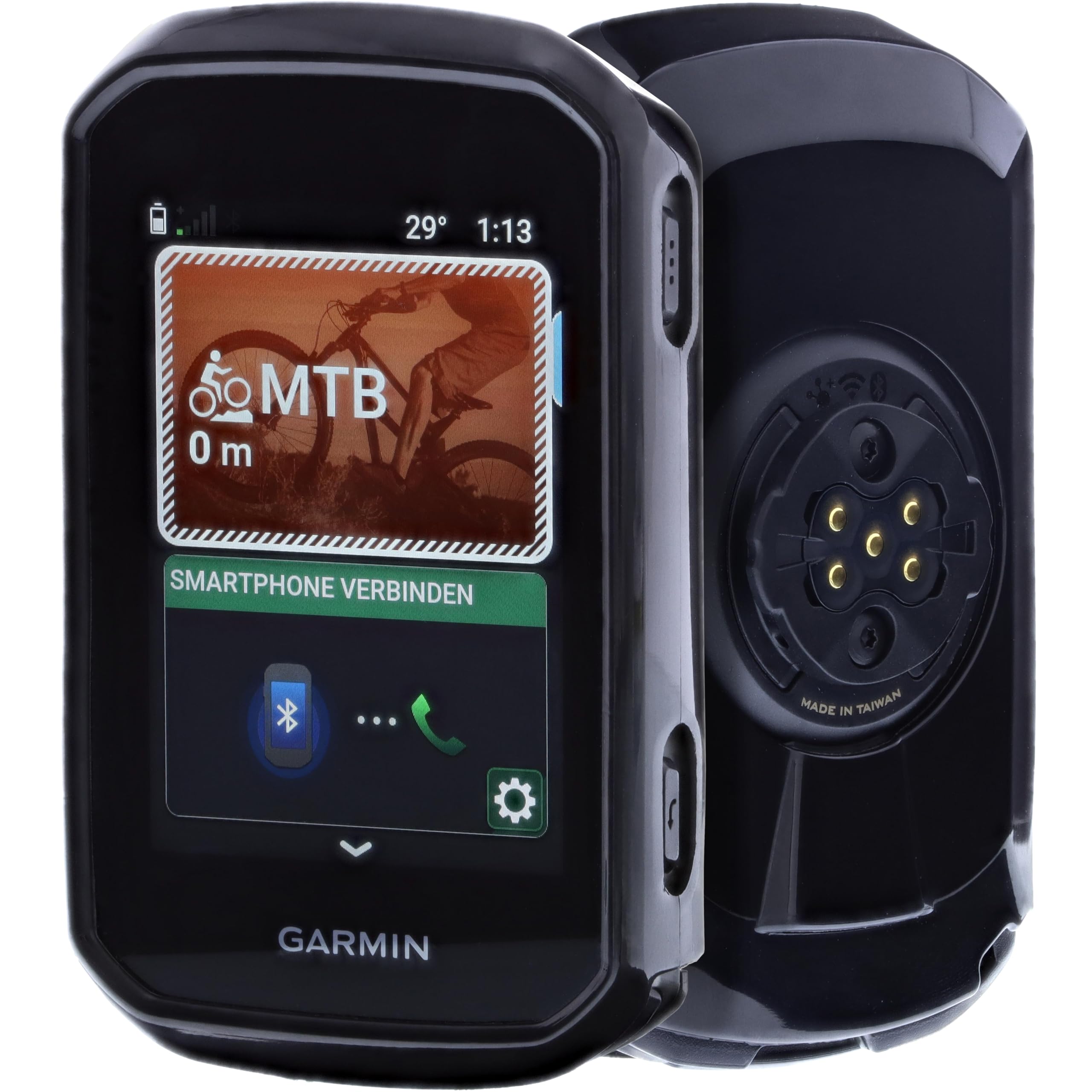 Custodia Compatibile con Garmin Edge 550/850 Cover Protettiva TPU Borsa Nero Antiurto AntiGraffio per MTB Bici da Strada e-Bike
