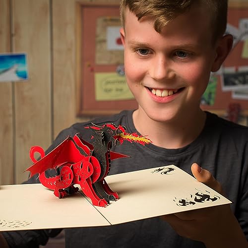 Miniatura 5 de Dos cartas desplegables de dragón de DEVINE CARDS