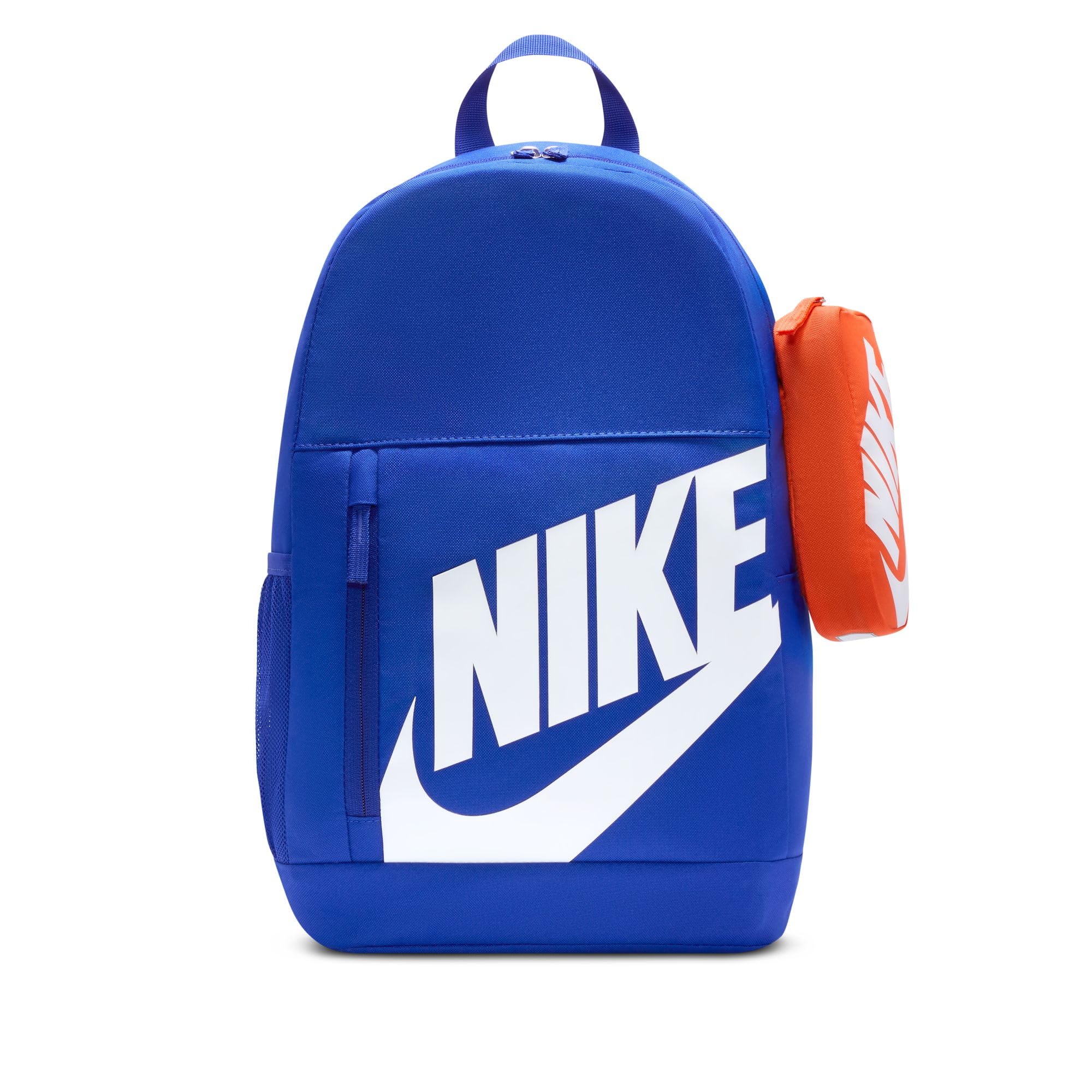 NIKE Kids' Daybag Y NK ELMNTL BKPK SHOEBOX, Old Royal/Orange/White, One Size