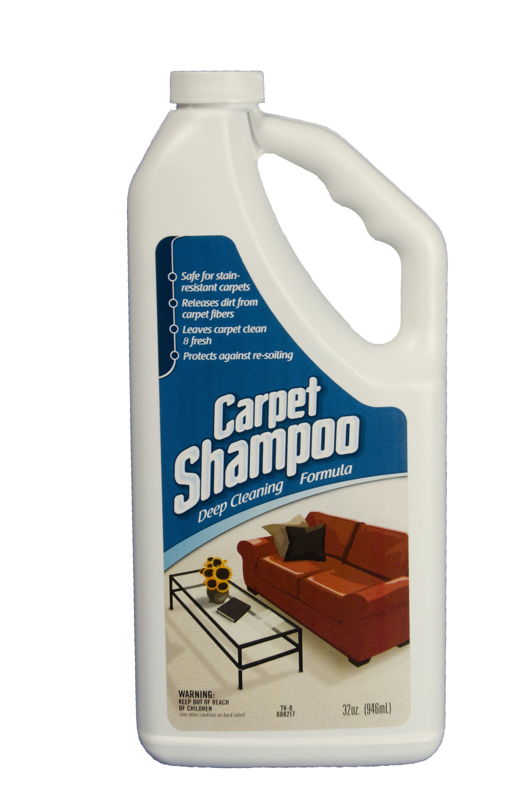 General Paint & Manufacturing TV-8 True Value 888217 Carpet Shampoo, 1-Quart