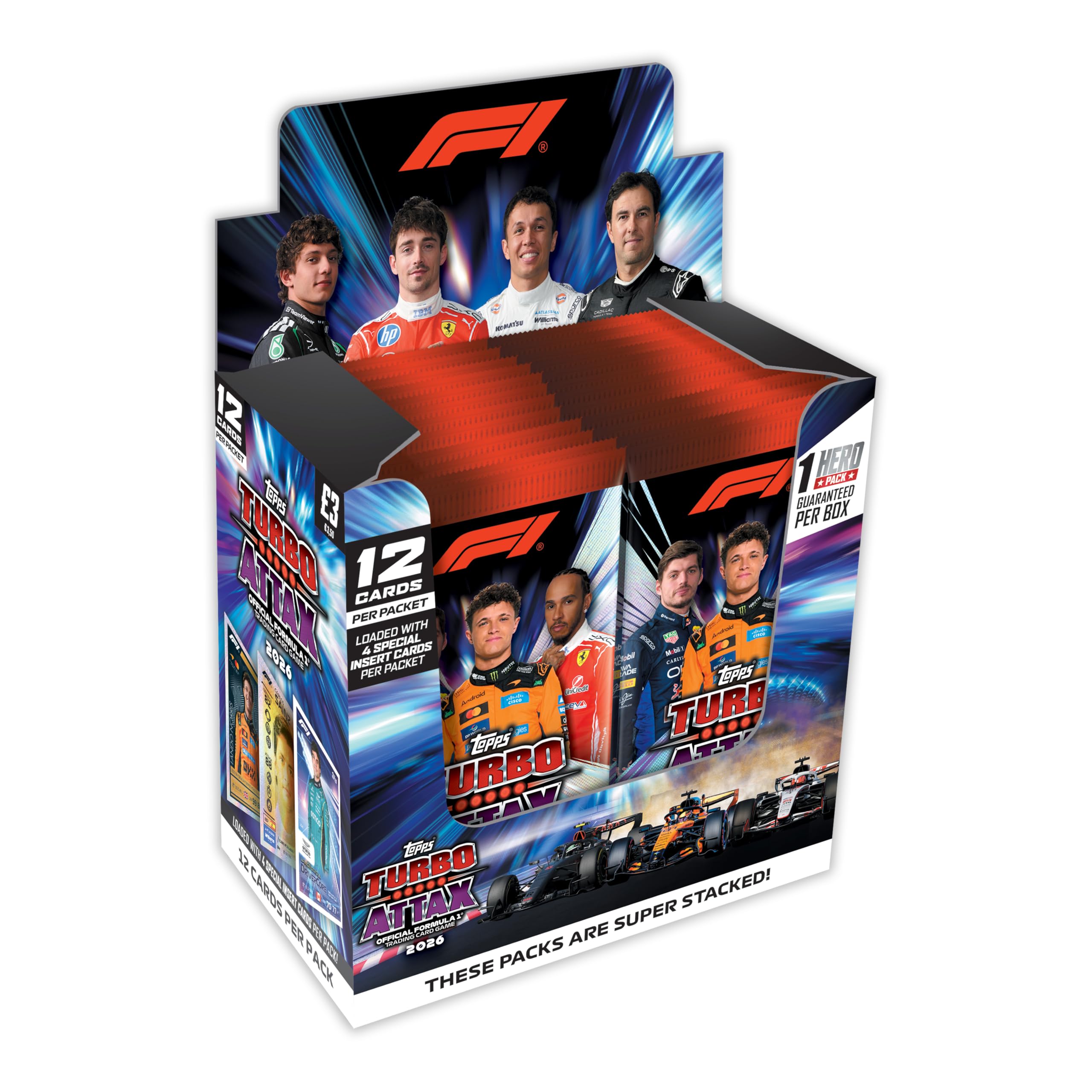 Topps Formula 1 2026 Turbo Attax - Full Box