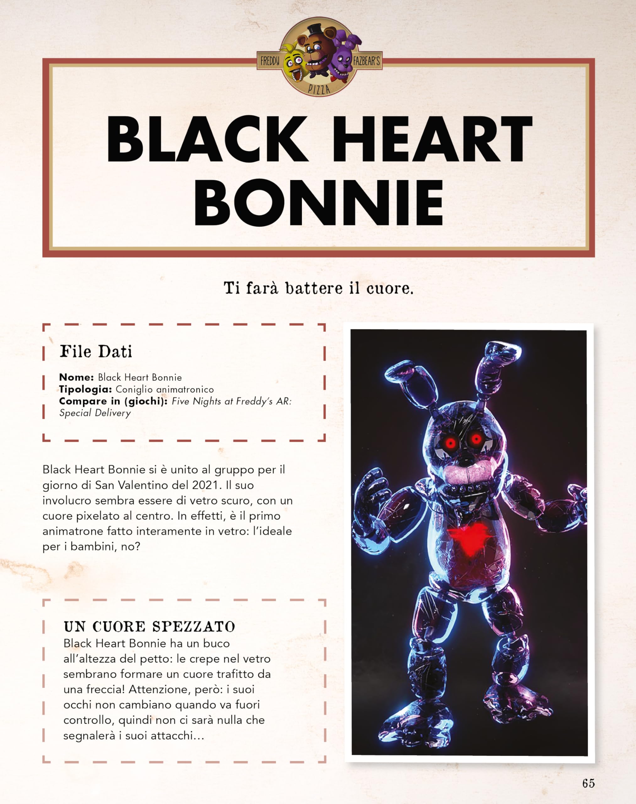 Five Nights at Freddy’s. Enciclopedia ufficiale dei personaggi
