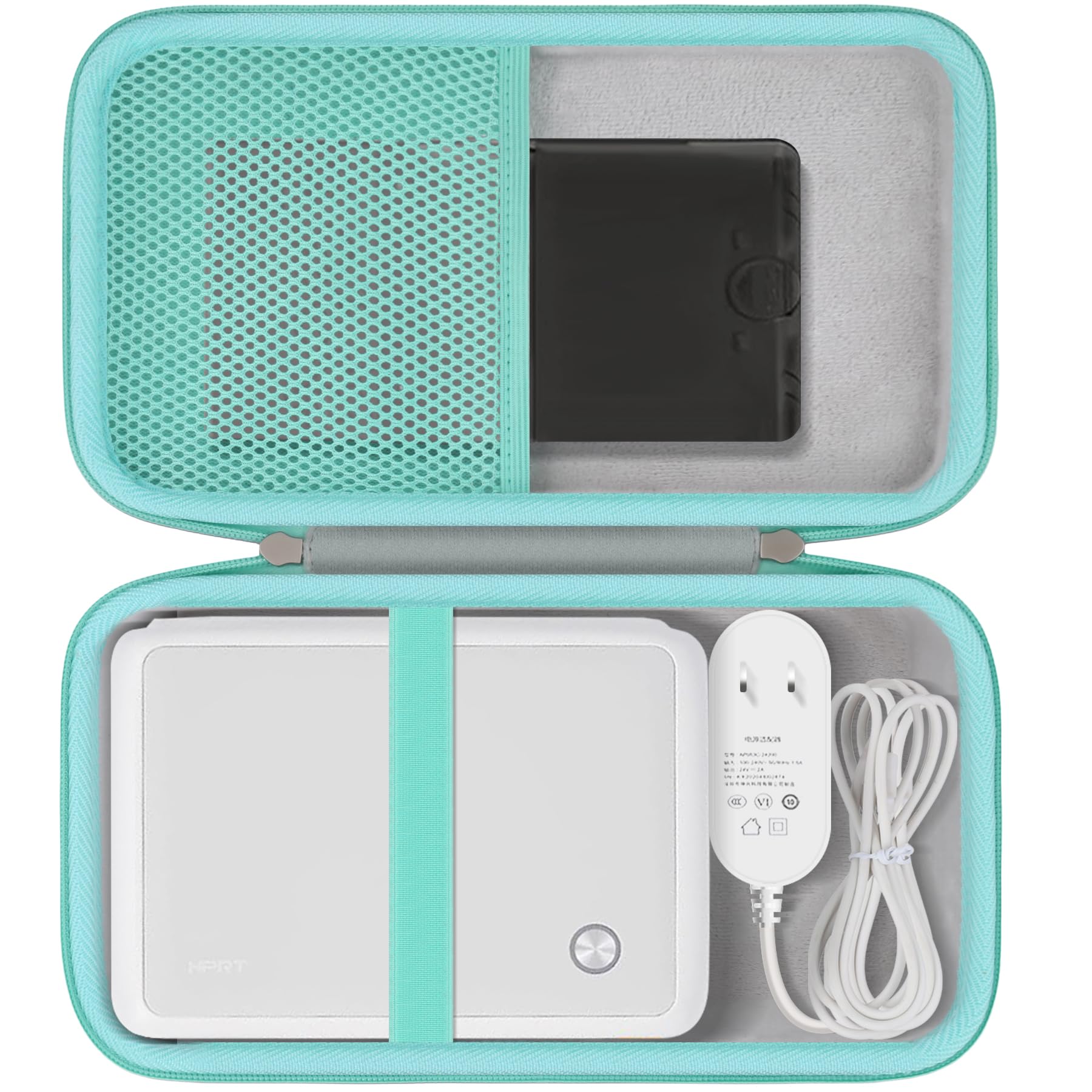 khanka Hard Storage Case Compatible with YOTON dock plus 4pass instant photo printer/hprt cp4000l 4x6 printer Case Only.