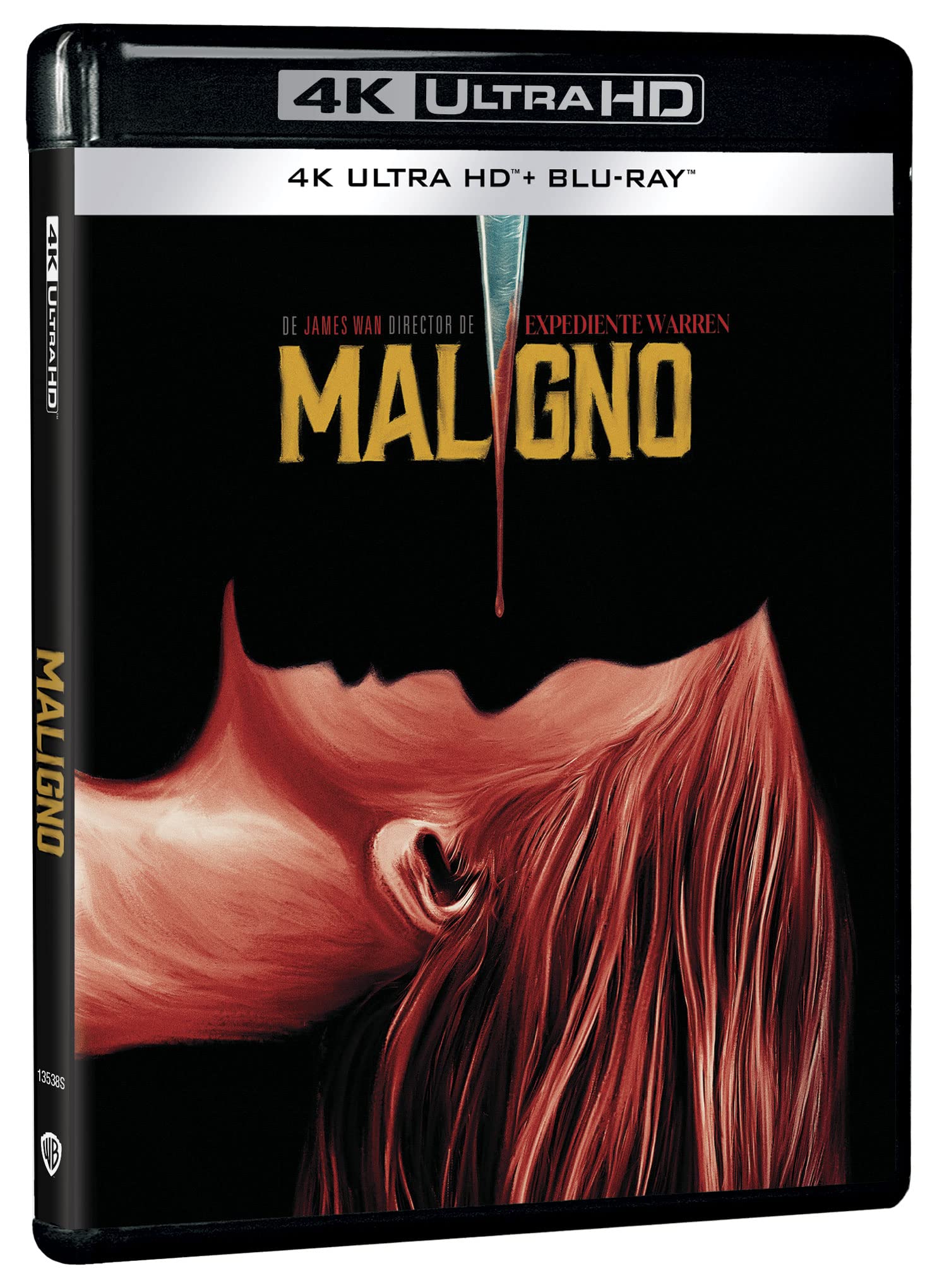 Maligno 4K UHD y Blu-ray es la pelicula de terror fisico coleccionable