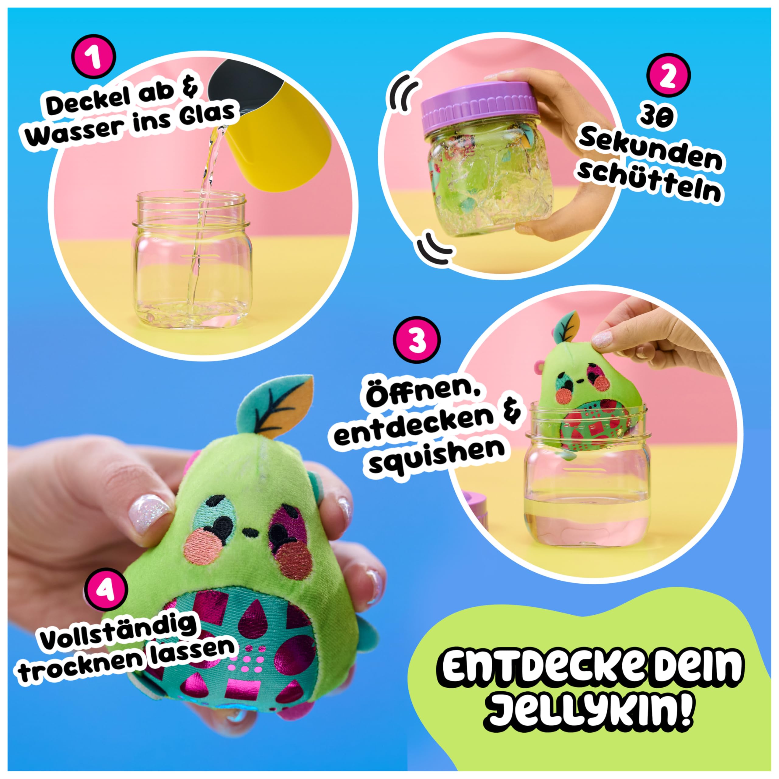 Magic Jellykins magische Sammelplüschfreunde, Mystery-Box ab 4 Jahren – Ansicht 3