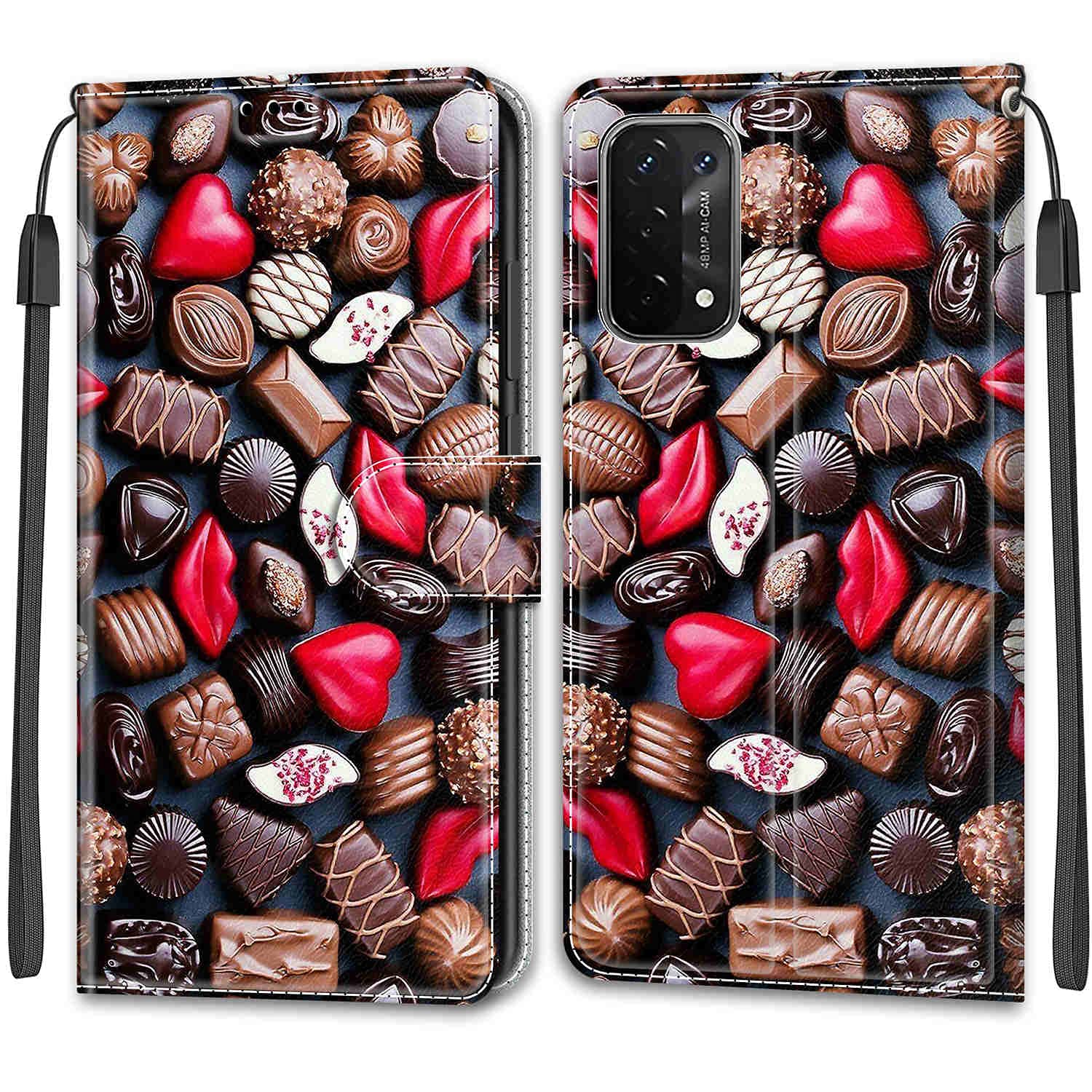Custodia Galaxy A54 5G, Custodia Flip Stand magnetica in Finto cuoio per Samsung Galaxy A54 5G