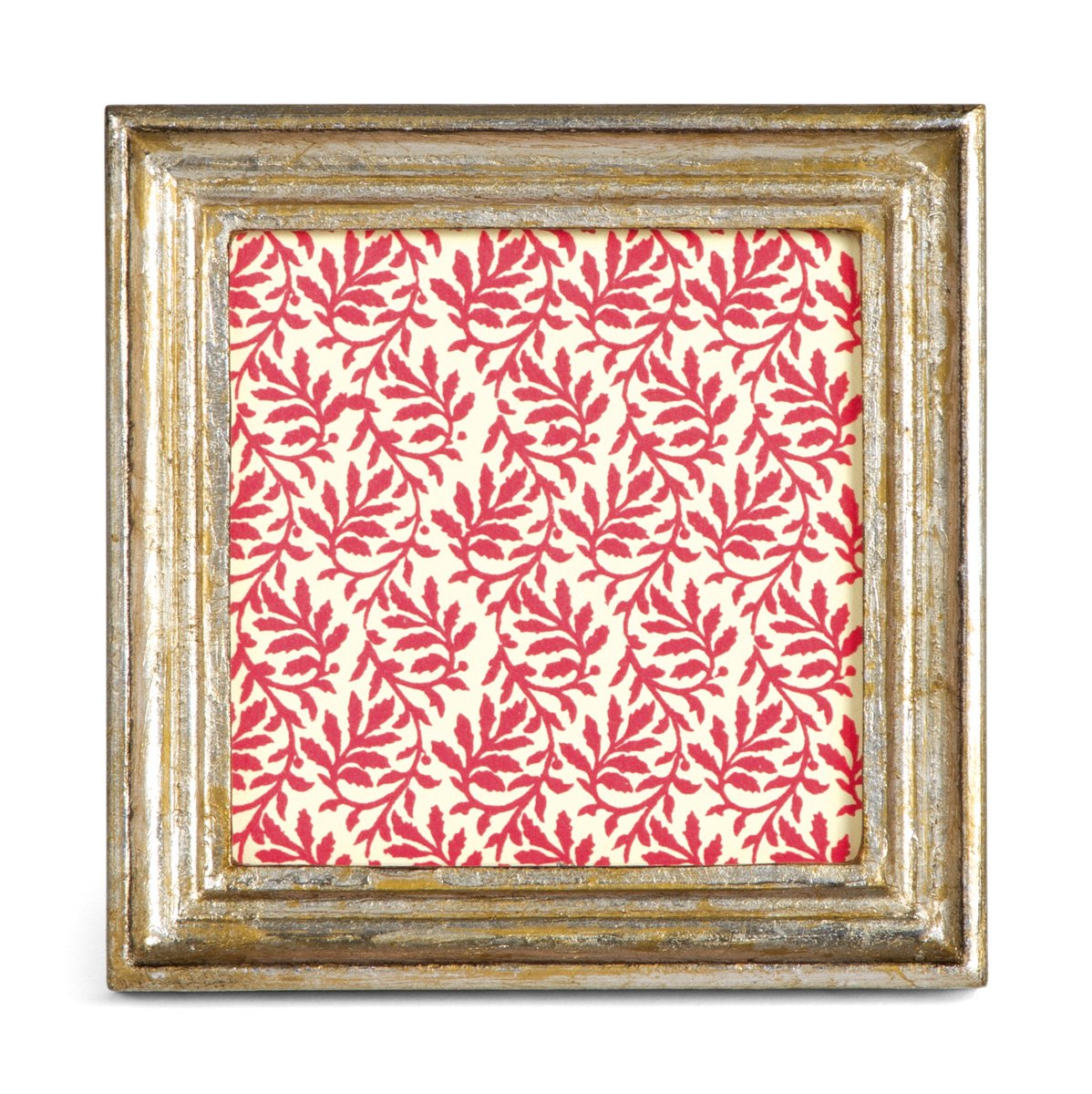 Cadre Florentine Frames Cavallini & Co Antico Argent 8x8 cm