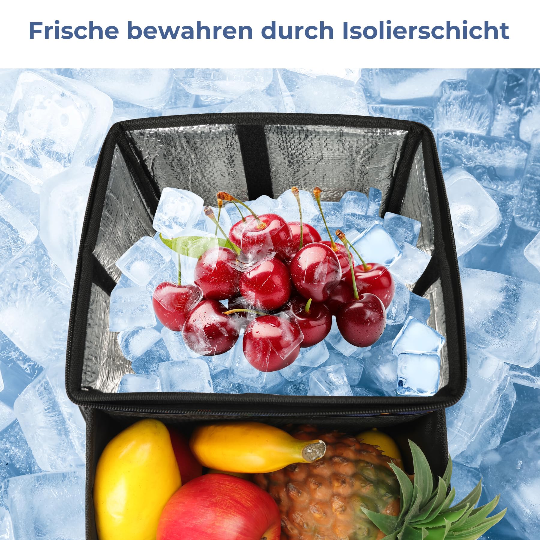 INFANZIA Autositz Organizer, Beifahrersitz Organizer Kinder mit ​​Thermotaschen​, Kofferraum Organizer für Vorderen Rücksitz mit Getränkehalter und Autoaufbewahrung für Spielzeug, Bücher, Snacks