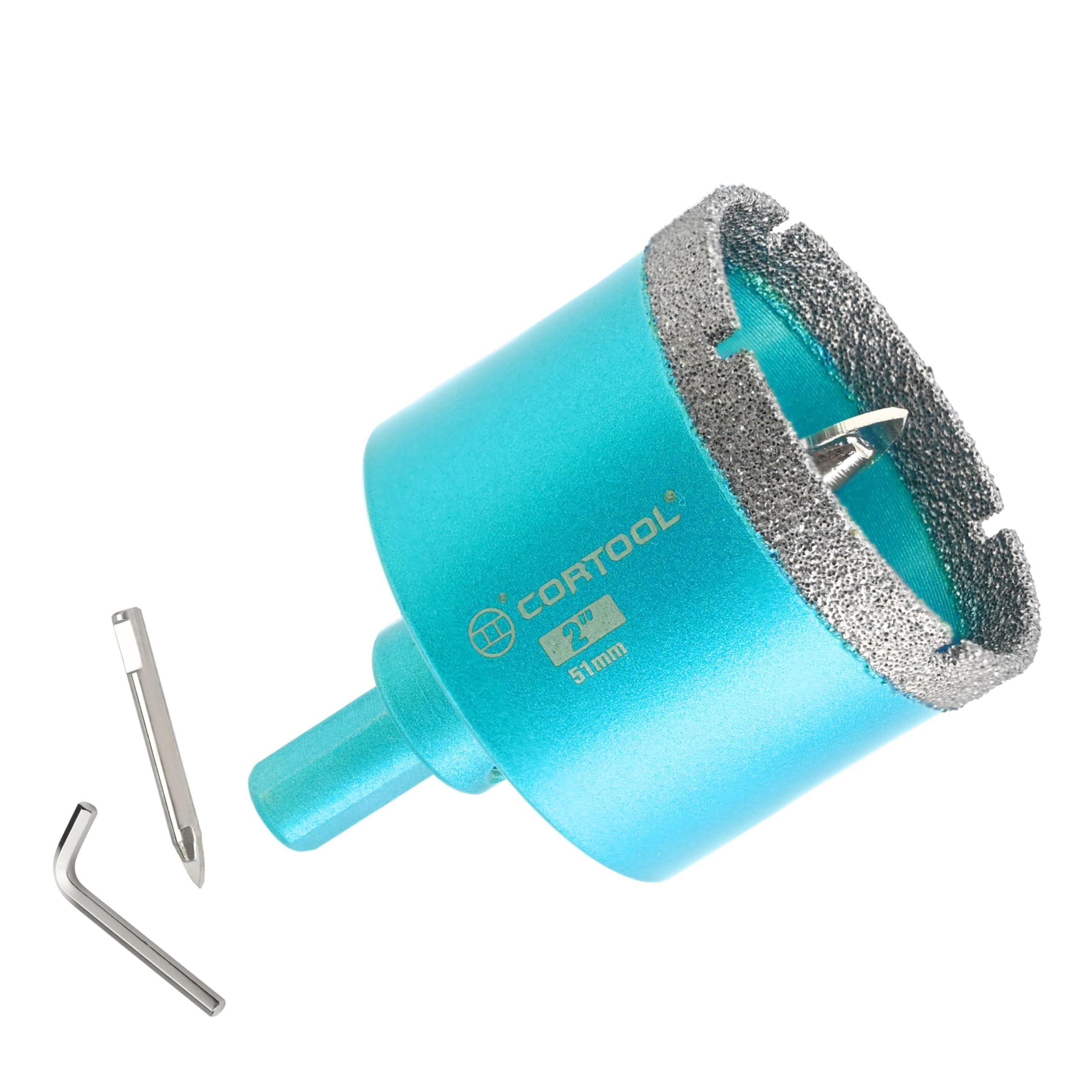 4" Diamond Hole Saw - Cuts Tile, Stone & More -20