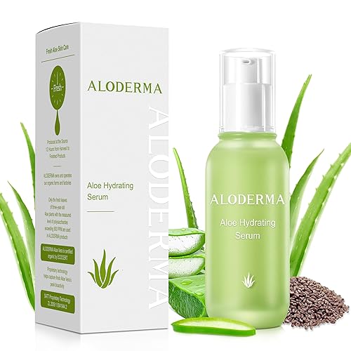 ALODERMA Suero iluminador con 65 de aloe vera orgánico y fabricado dentro de las 12 horas de la cosecha refinar la textura de la piel tono uniforme ALODERMA Suero iluminador con 65 de aloe vera orgánico y fabricado dentro de las 12 horas de la cosecha refinar la textura de la piel tono uniforme