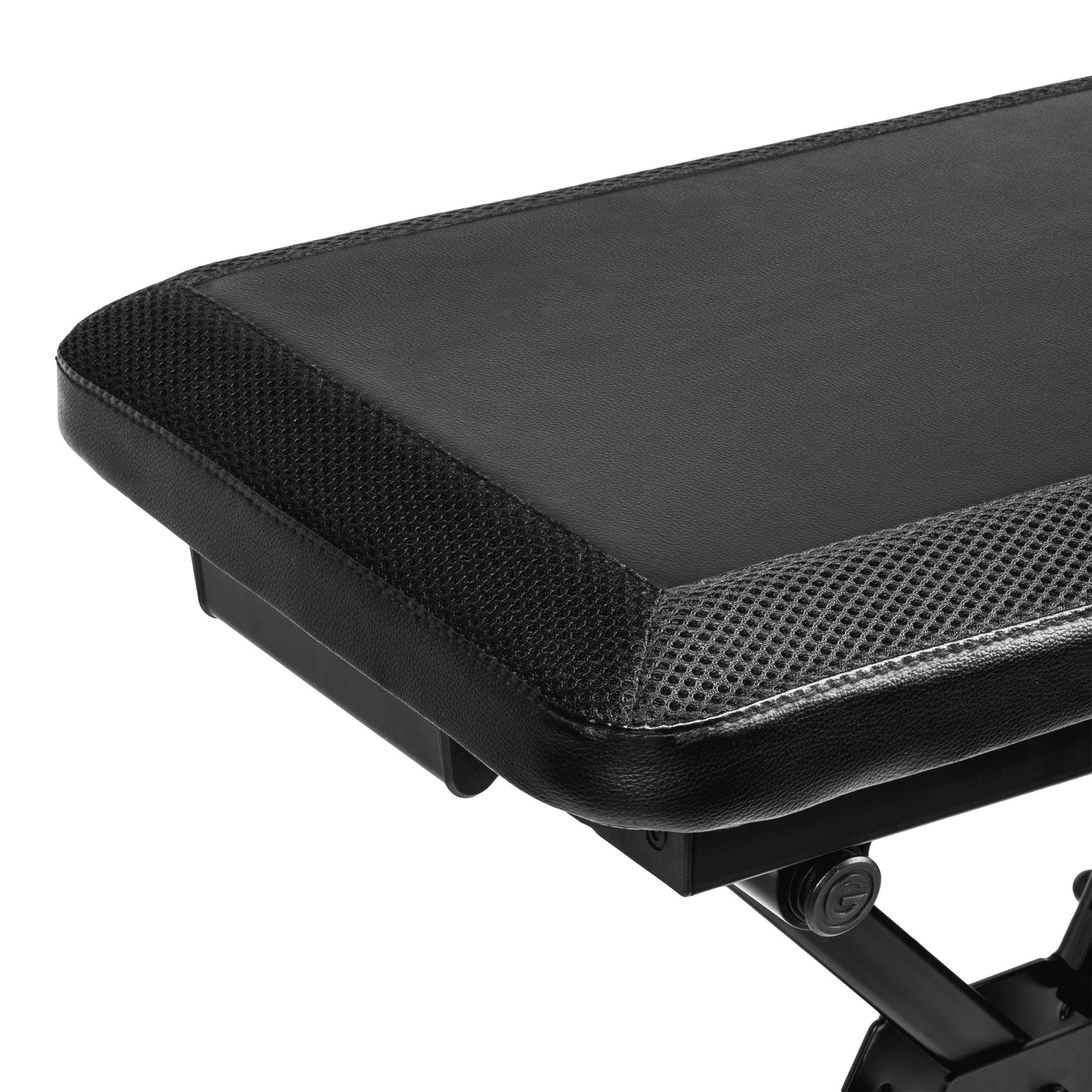 Gravity FK SEAT 1 - Klappbare Keyboardbank mit Höhenverstellung, Belastbarkeit bis 120 kg, schwarz
