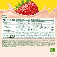 Vista 3 de Carnation Breakfast Essientials High Protein Ready-to-Drink, 8 FL OZ Carton, Strawberry (Pack of 24)