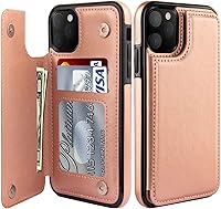 Vista 58 de LETO para iPhone 15 Pro Funda tipo cartera - Tapa tipo folio con patada - Diseños de moda - Tarjetero - Funda protectora para mujeres y niñas - 6.1