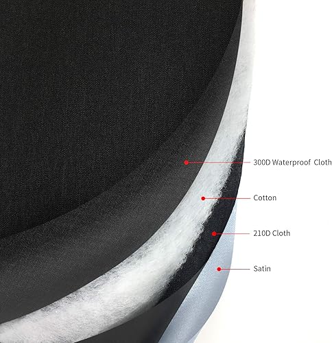 Miniatura 4 de Funda para batidora de pie compatible con batidora, se adapta a todos los modelos de cabezal inclinable y elevador de tazón, impermeable, fácil