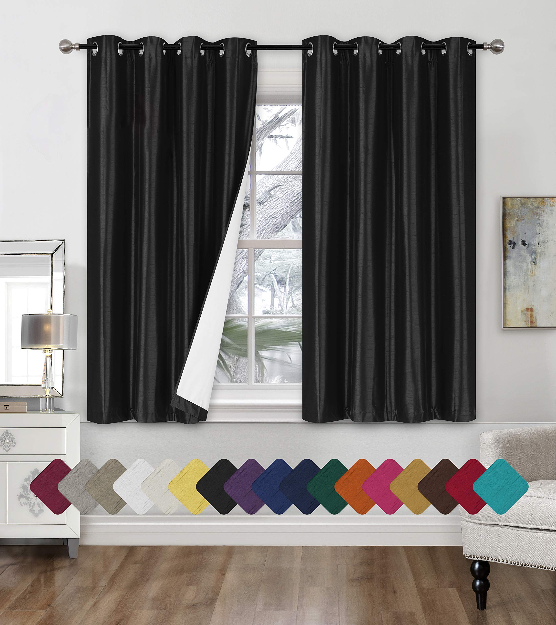 Dunelm Black Curtains Curtains & Drapes 2023