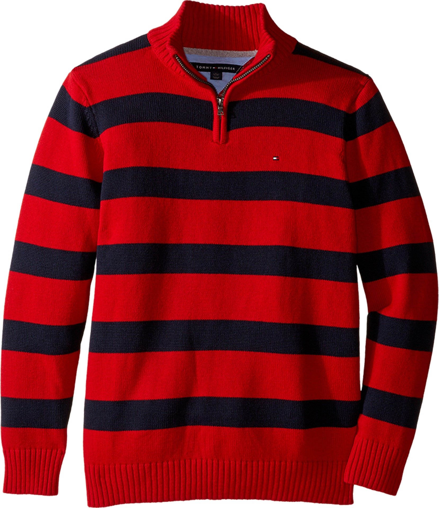 Tommy Hilfiger Boys Robert Marled 1/2 Zip Sweater