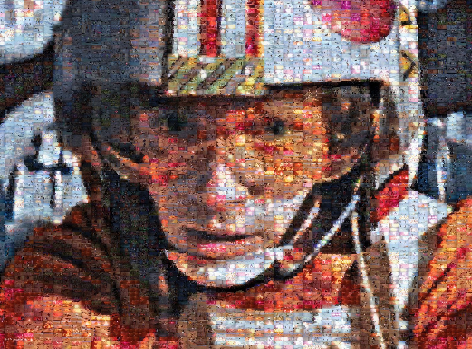 Star Wars Photomosaics ジグソーパズル 1000ピース Amazon.com: Buffalo Games Star Wars - Photomosiac - Boba Fett
