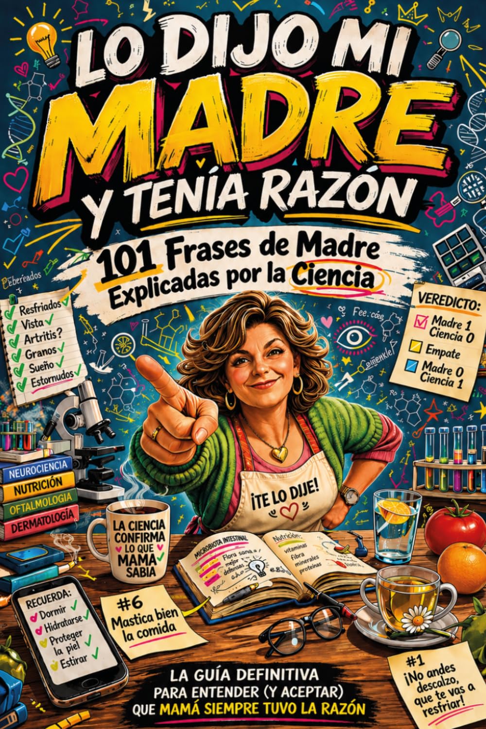 Lo Dijo Mi Madre y Tenía Razón - 101 Frases de Madre Explicadas por la Ciencia: La Guía Definitiva Para Entender (y Aceptar) Que Mamá Siempre Tuvo Razón (Regalos para Madres)