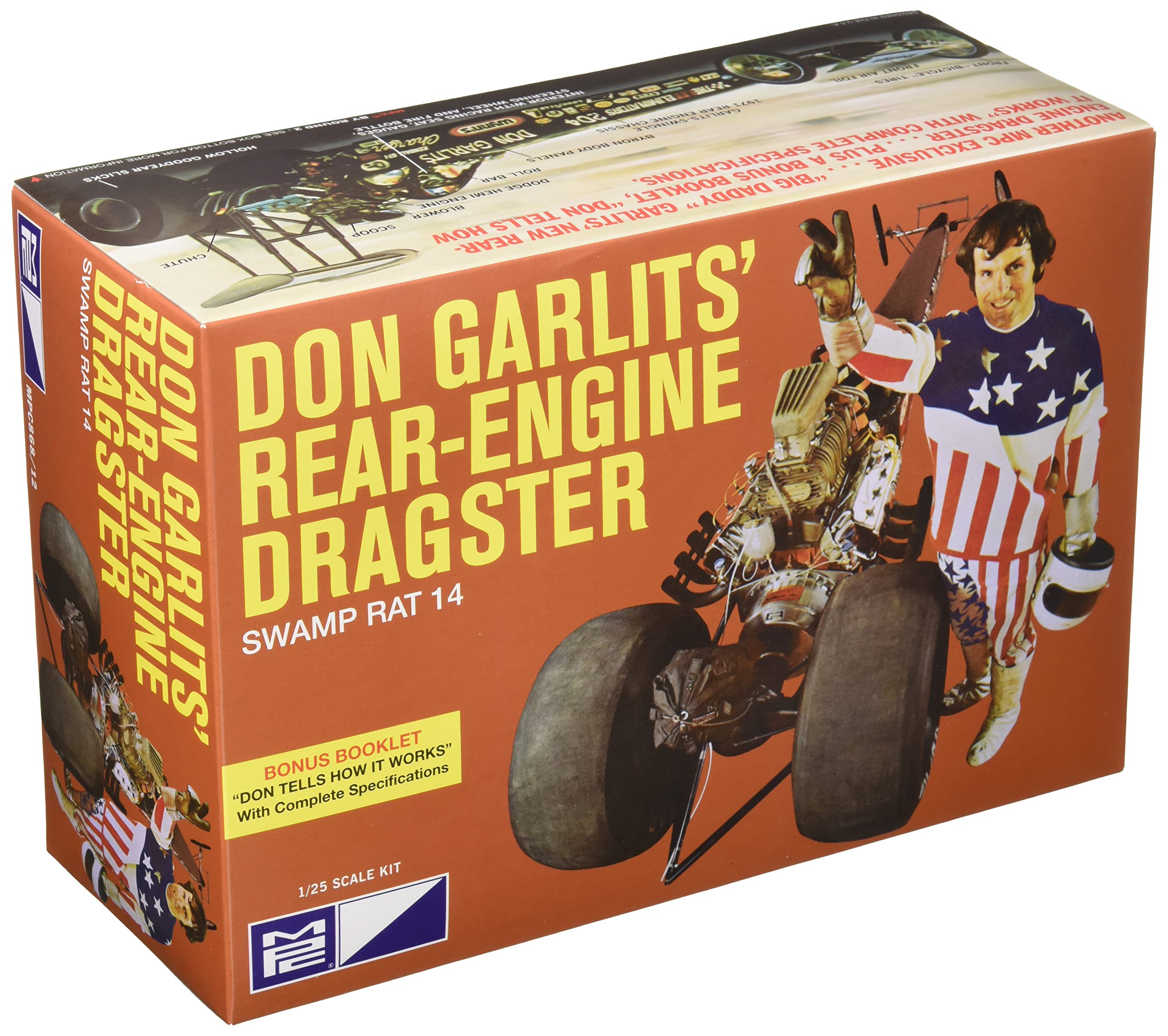 NEW from Models Don Garlits Swamp Rat 14 Rear-Engine Dragster NHRA