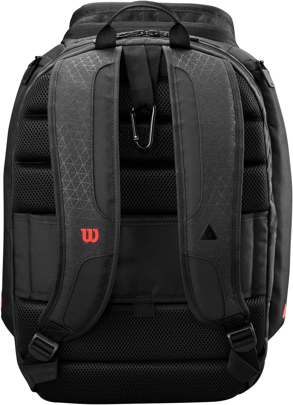 WILSON Clash V3 Super Tour Tennis Racket Bags - Black/Infrared