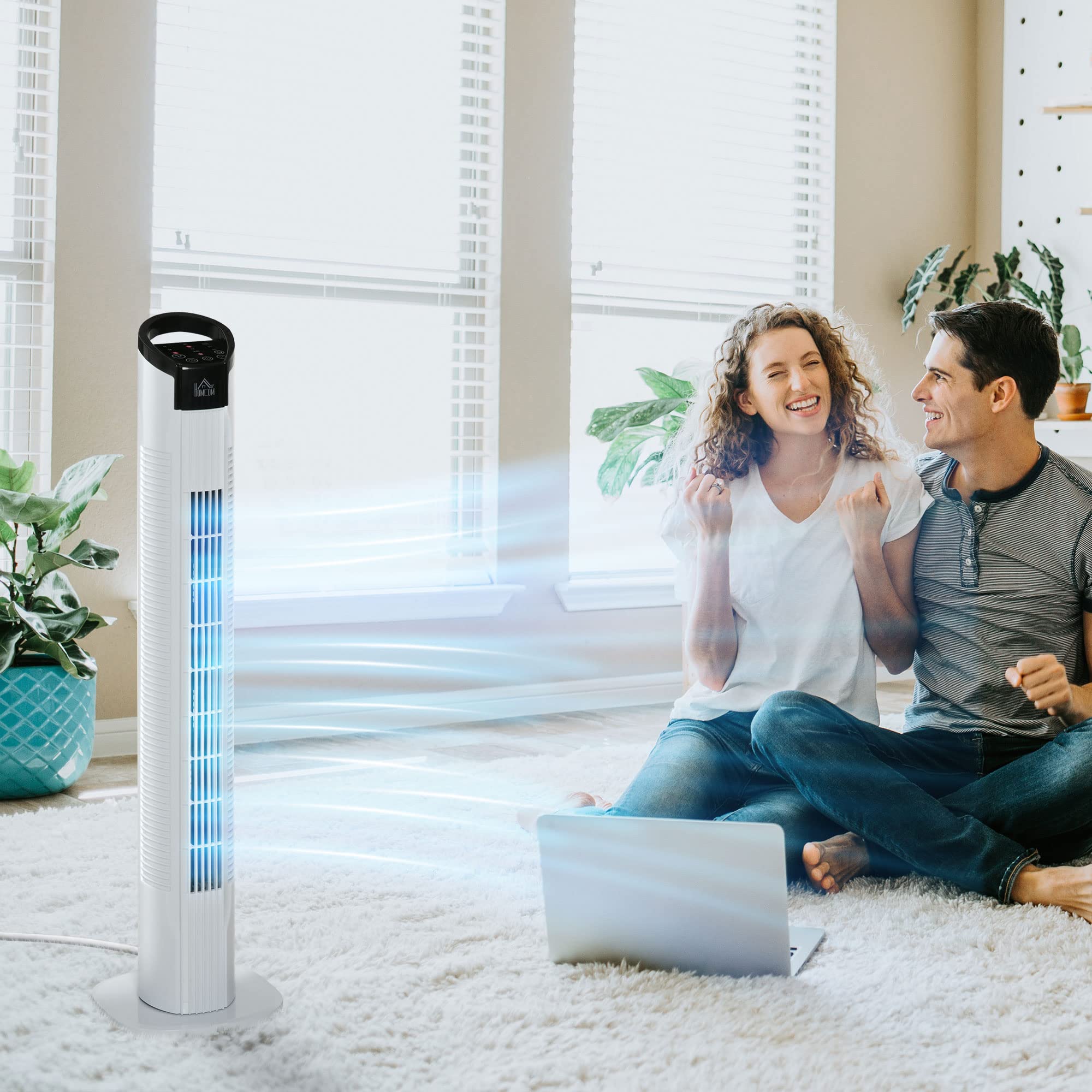 Nancy's Comporta Torenventilator - Staande Ventilator - Kolomventilato – Nancy Homestore