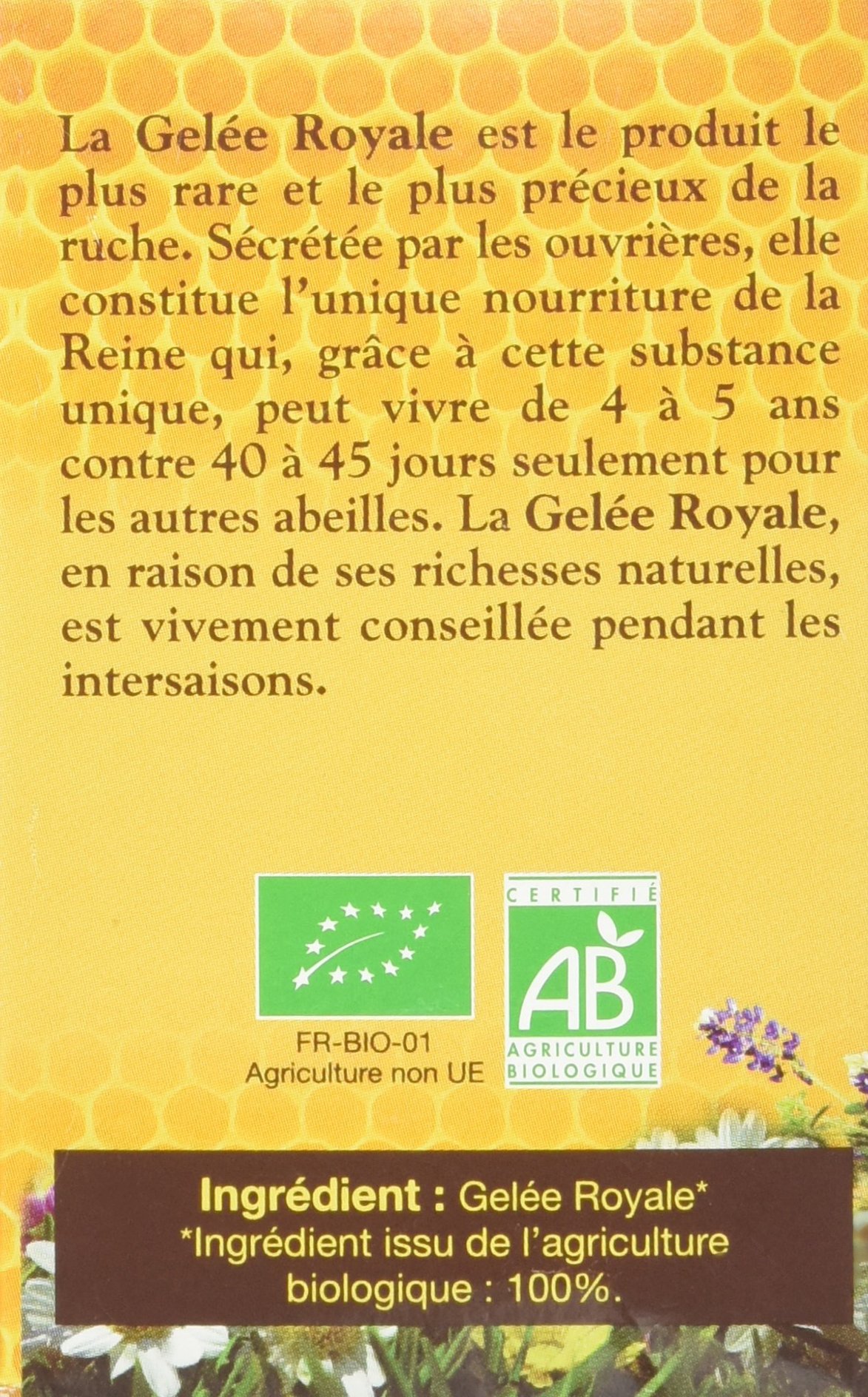 Gelée Royale Bio Non Congelée 25 g