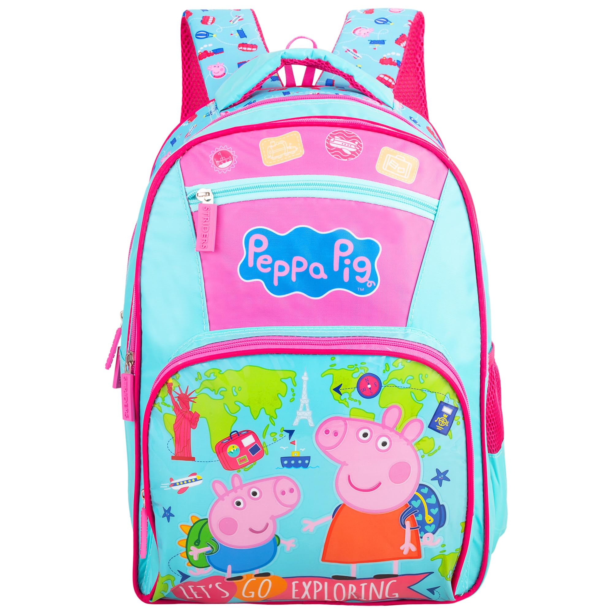 Peppa Pig Kids School Bag 16 Inch Girls Backpack, Comfortable Straps, Perfect for School-image-33