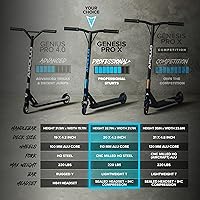 Vista 6 de APOLLO Genesis X Pro - Patinete de acrobacias de alta gama, scooter completo para pilotos avanzados y profesionales