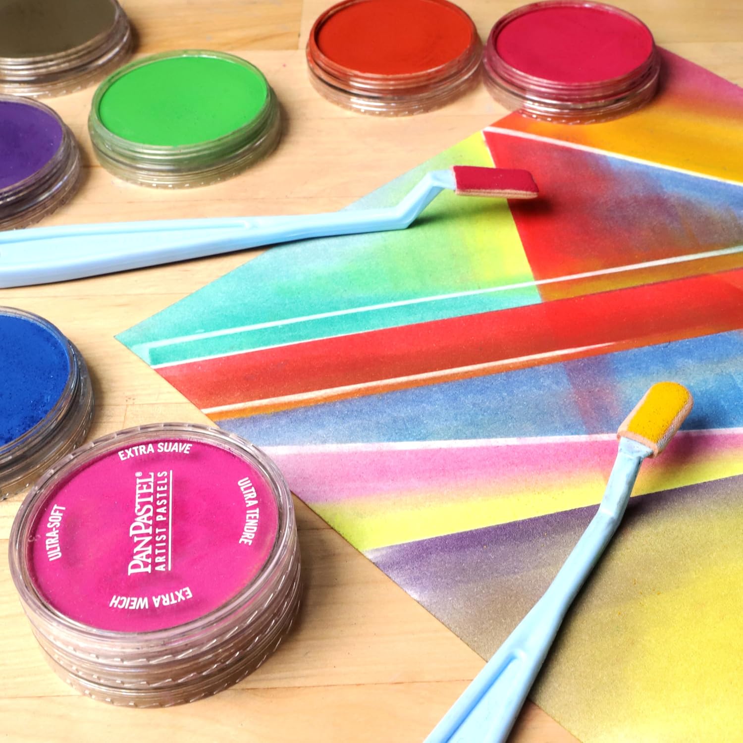 PanPastel Artist Pastels by GOLDEN, Shades Set, 27 Color, Professional Artist Pastels, Unique Pan Format (cake-like)