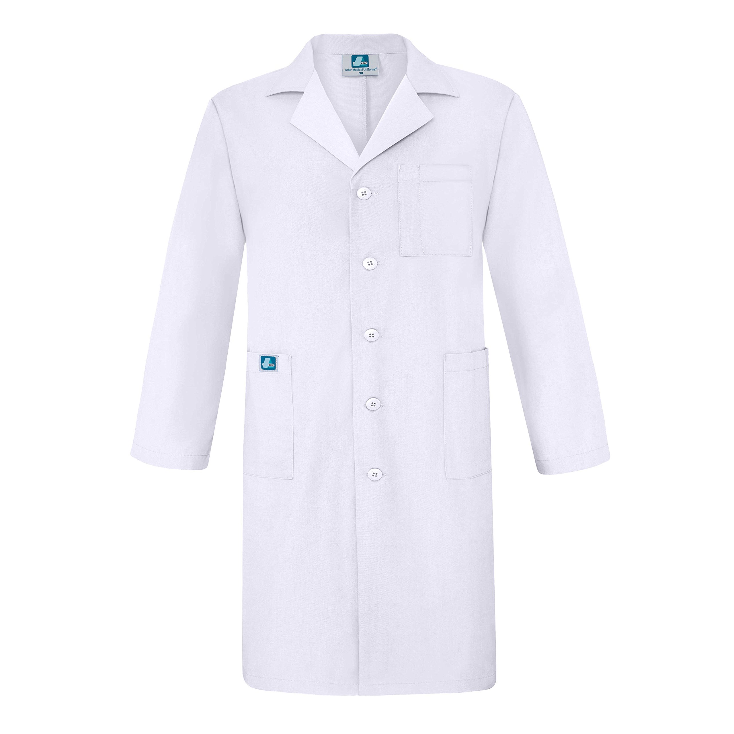 Adar Bata de Laboratorio Unisex - Bata de Laboratorio clásica de 99 cm