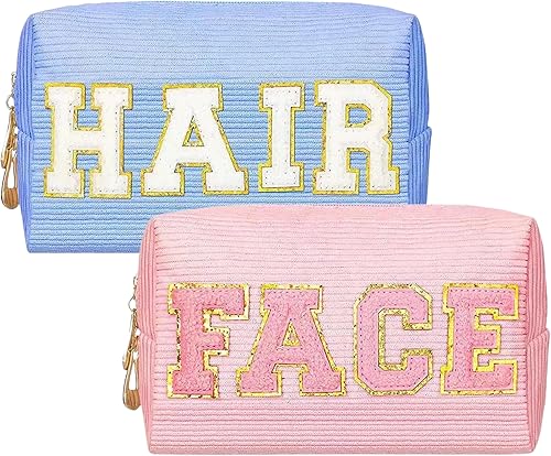 SEAMOON Bolsa de cosméticos, bolsa de maquillaje estética,Pequeña bolsa de maquillaje para viajes,Bolsa de cosméticos de gran capacidad para