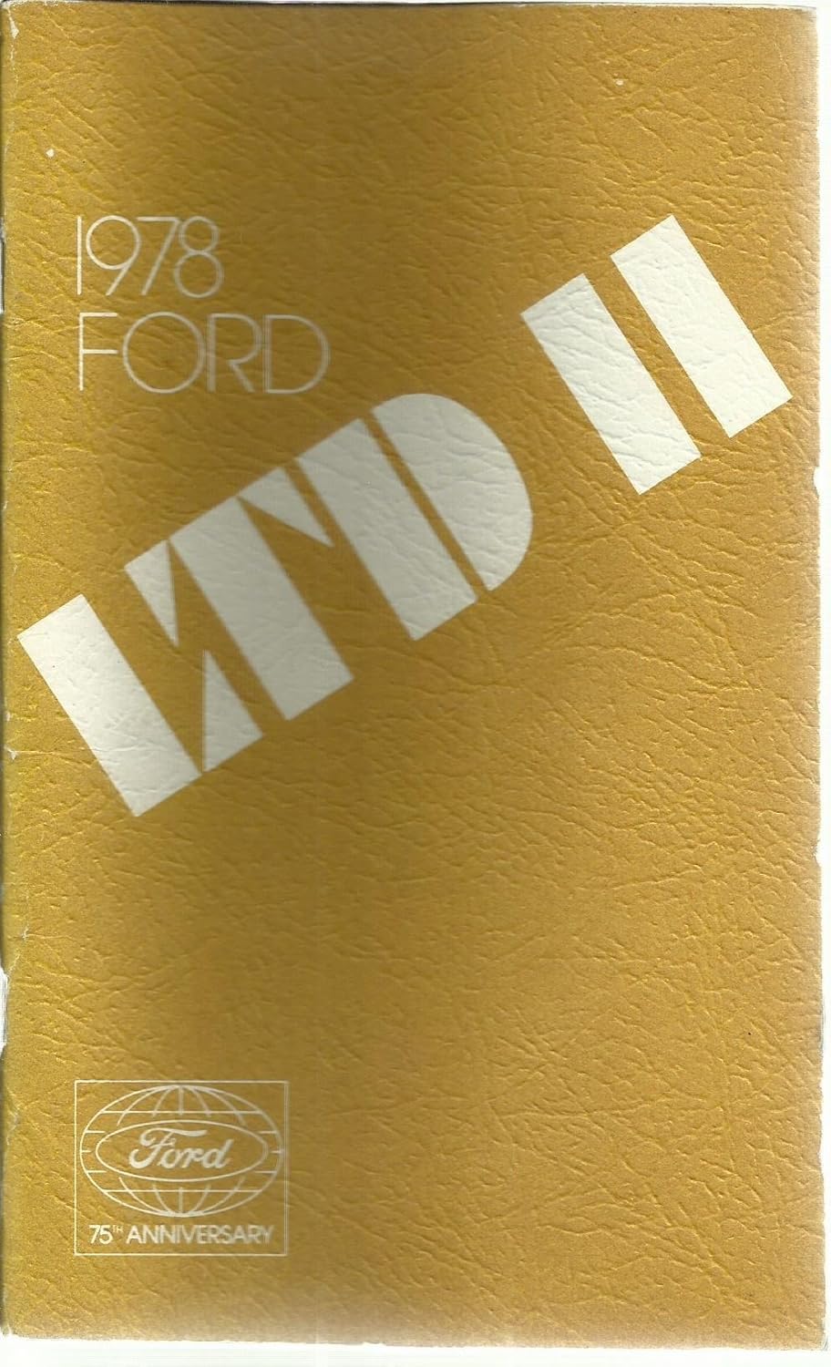 1978 Ford LTD II Owner's Guide Ford Parts and Service Division Amazon