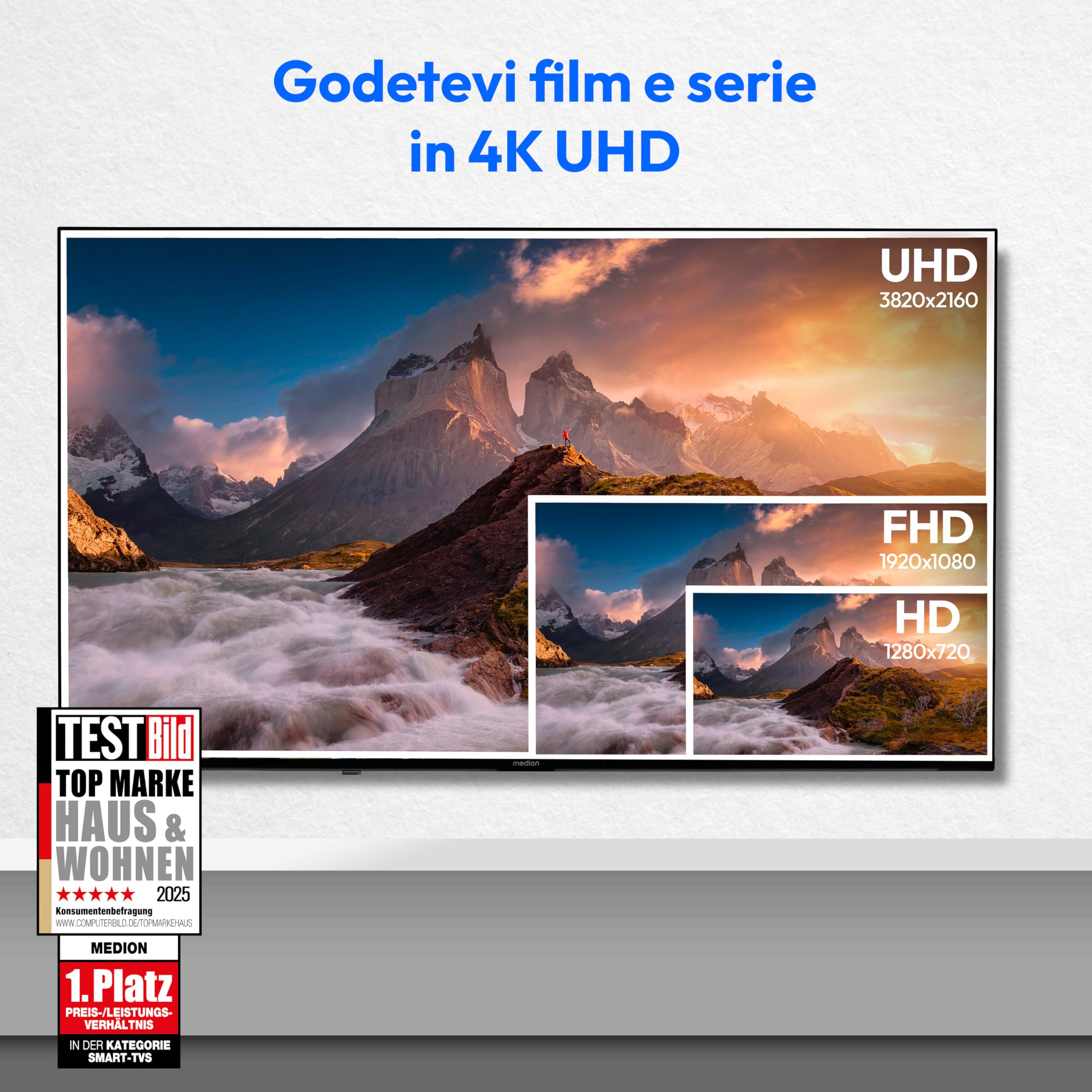 Medion 50 Pollici QLED Fire TV 4K Smart - Dettaglio
