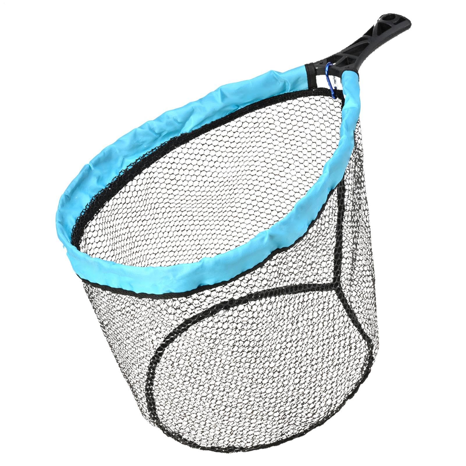 Red de pesca plegable de 39x27cm para truchas cangrejos y más 8