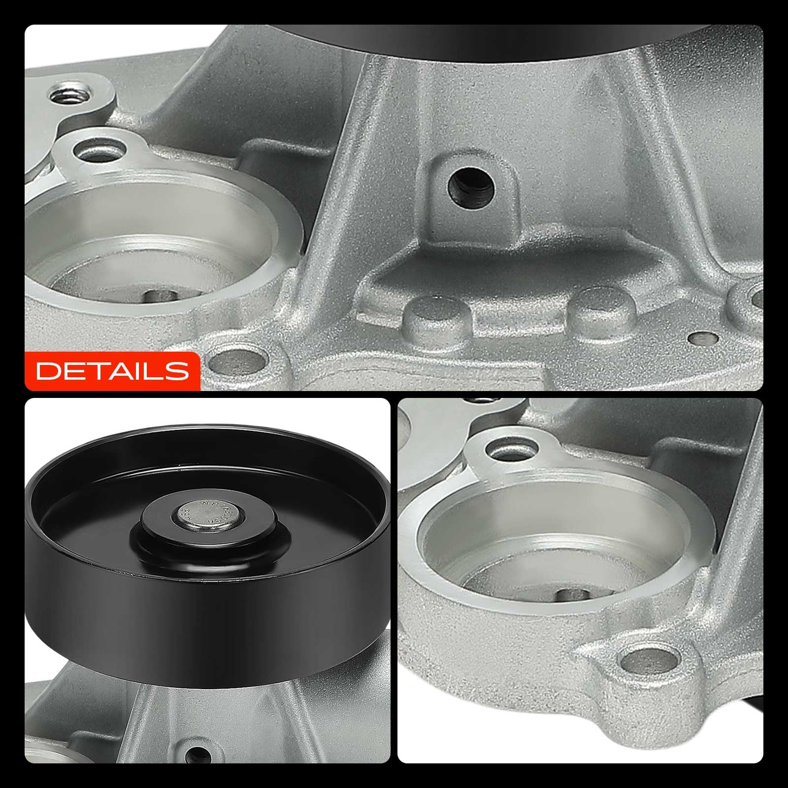 Frankberg Pompa dell'acqua di raffreddamento con guarnizione per benzina | Compatibile con: Serie 3 Touring G21 G81, 6 Gran Turismo G32, Serie 7 G11 G12, 3 Touring Van G21, 8 Coupé F92 G15