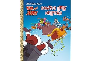 Santa's Little Helpers (Tom & Jerry) (Little Golden Book)