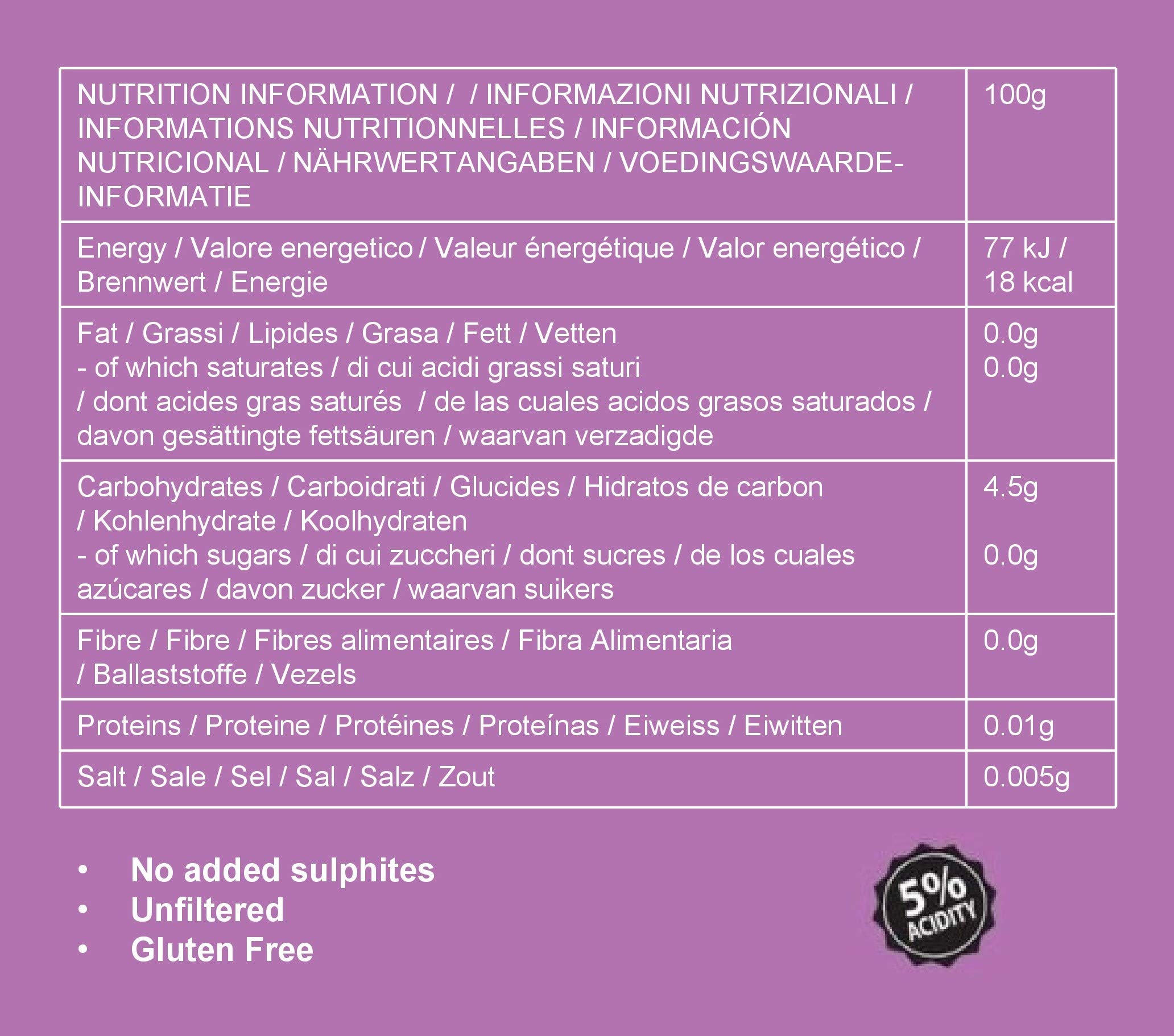 Fontana FORMIELLO organischer Granatapfelessig - Natürlich fermentiert mit Essigmutter 500ml