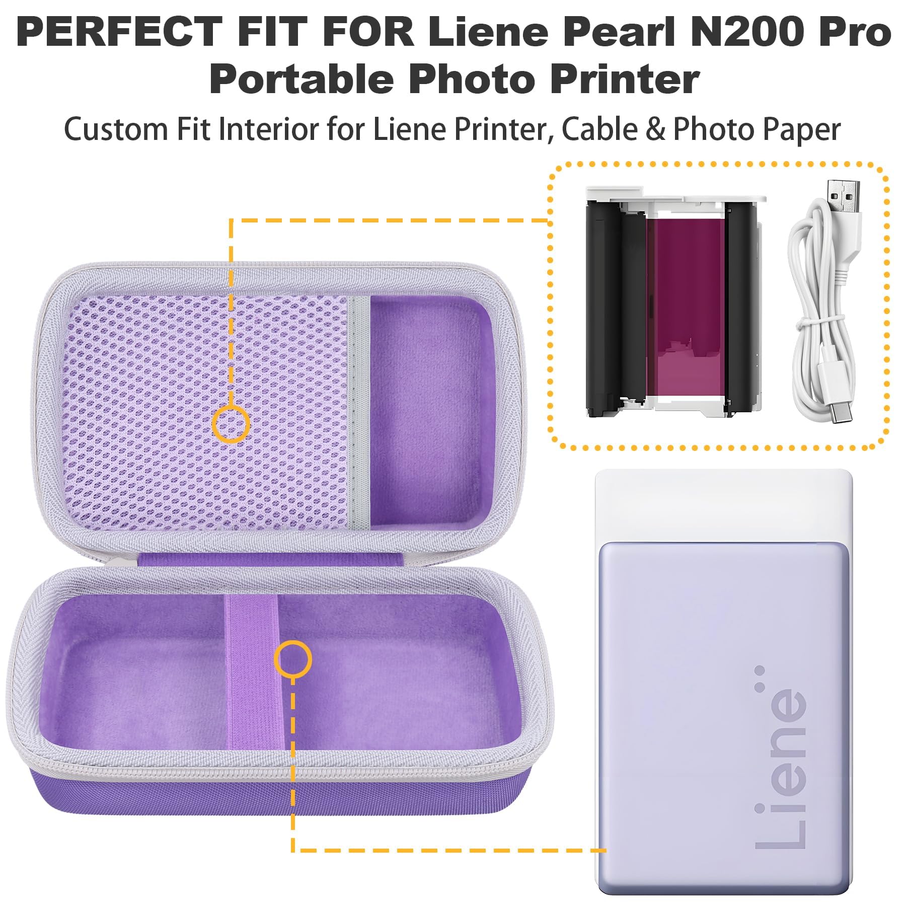 Amazon.co.jp: khanka Liene Pearl N200 Pro ポータブルフォト