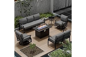 Aluminum Patio Furniture Set: Ultimate Conversational Oasis for Your Backyard