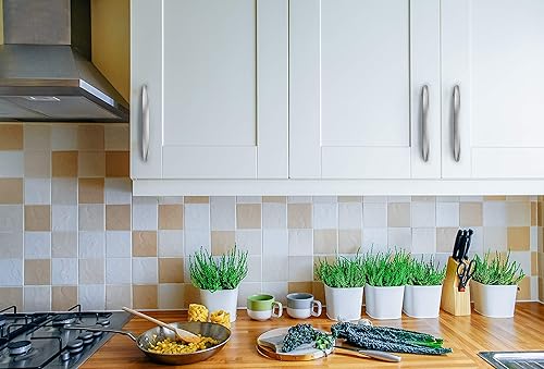 Miniatura 5 de Manijas para gabinete de cocina, negro, herraje para armario, alacena, cajón de cocina