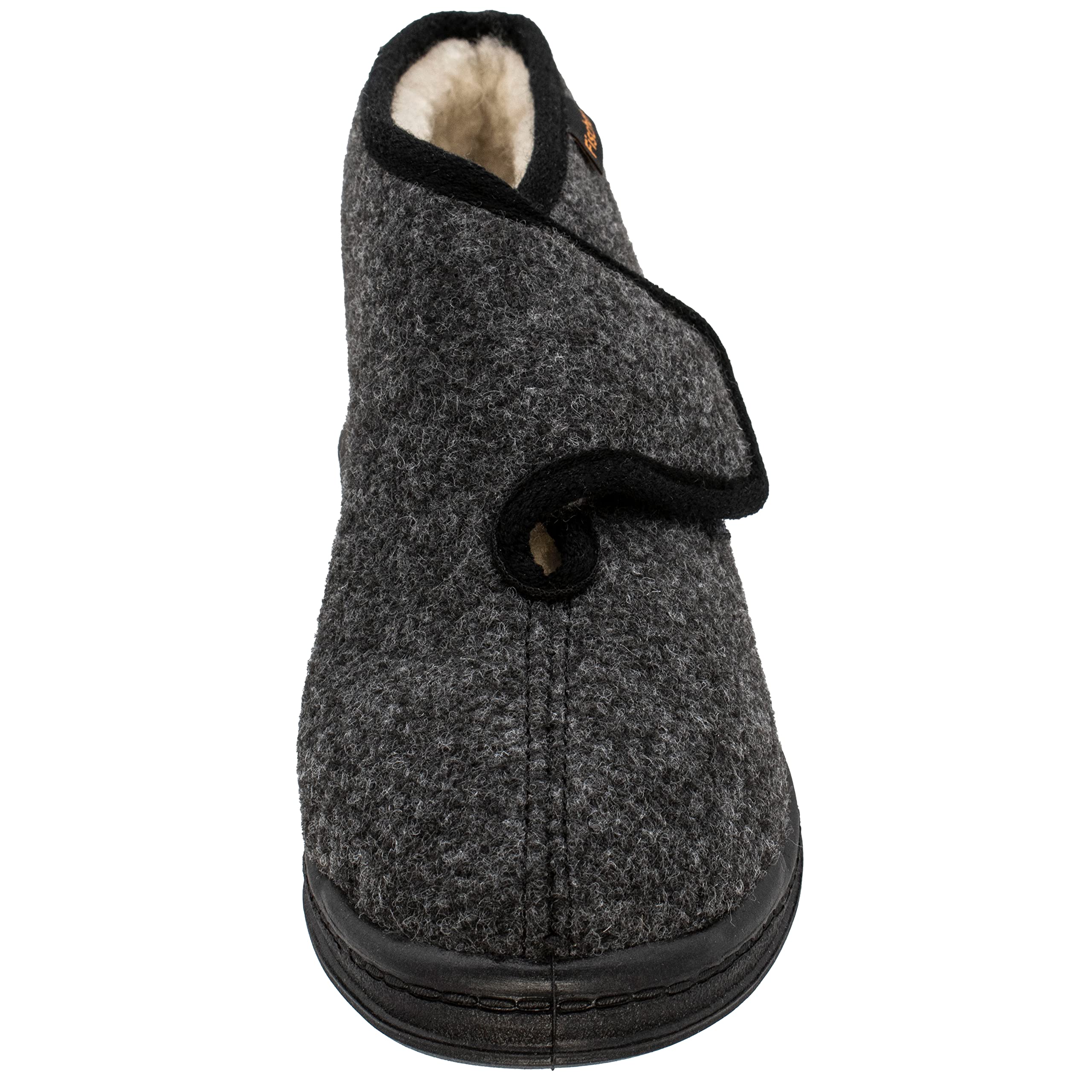 Fischer Markenschuh Unisex – Adulto, mujer, hombre, vendaje, pantuflas, forro cálido