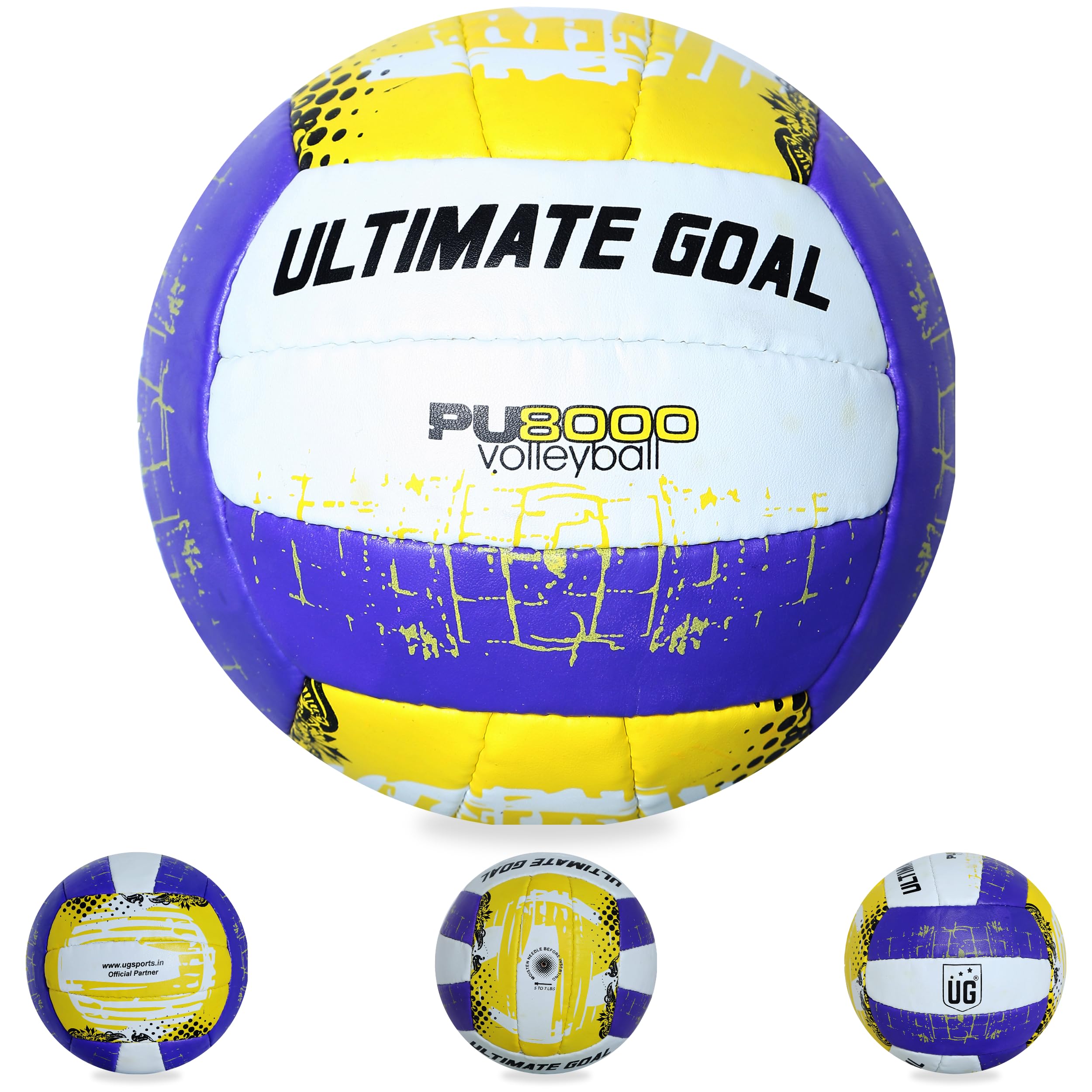 Ultimate Goal Sports Volleyball Training Volley Ball | 18 Panel Machine Stitched Volleyball| Beach Volleyballs for Training | Competition | Outdoor Blue Volley Ball for Men and Women Size - 5 (B0BN37XJQ1) Amazon Price History, Amazon Price Tracker